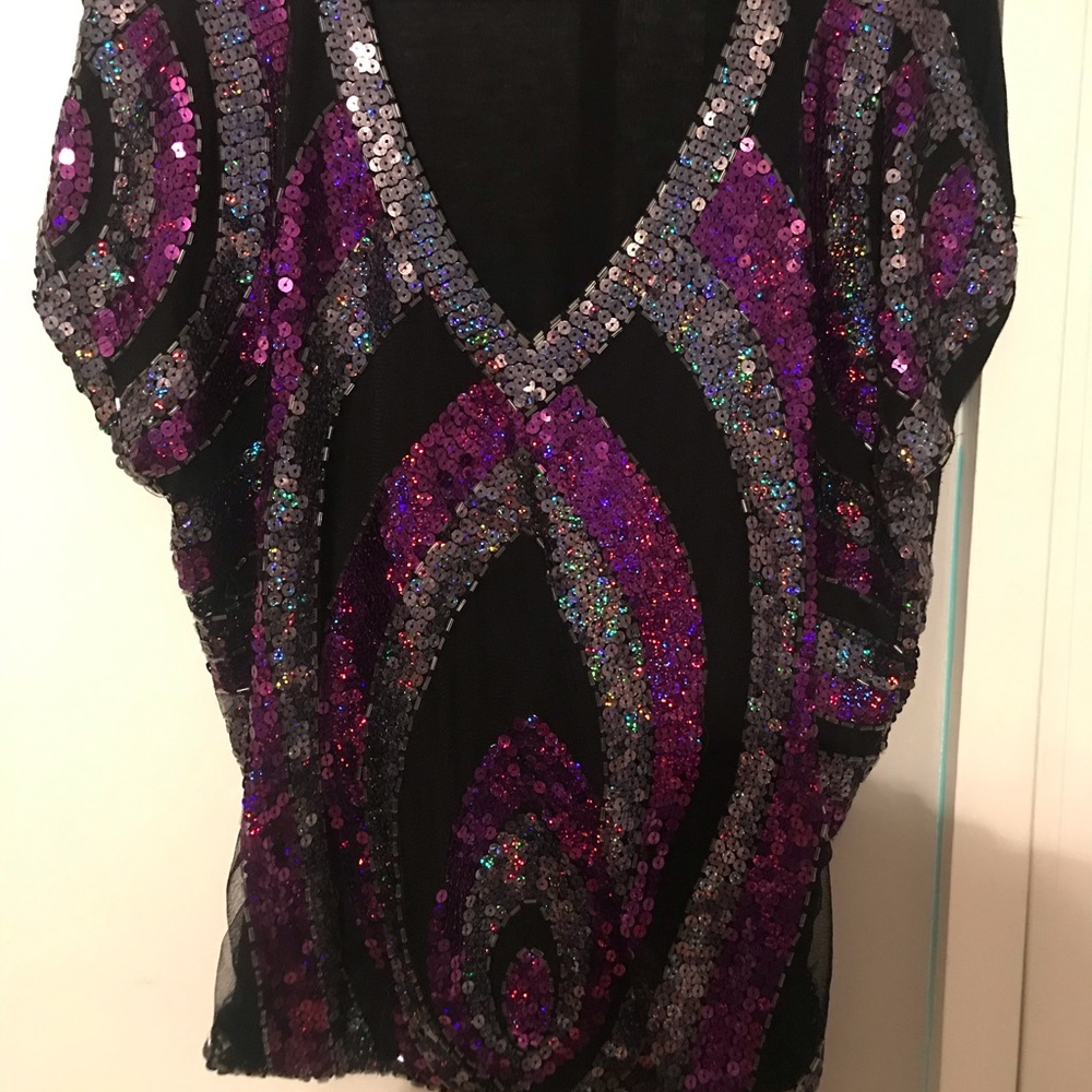 Sparkly sequin top